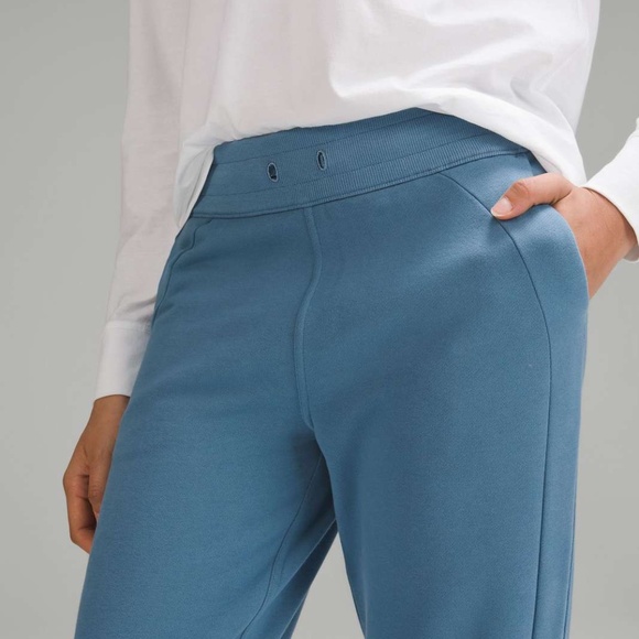 Lululemon Scuba High-Rise Jogger Full Length Utility Blue US12/XL - Picture 4 of 9